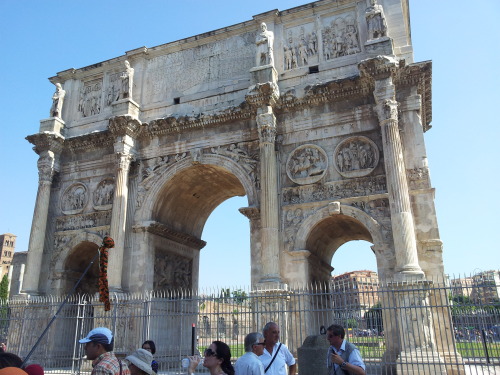 travelthisworld:The Arch of Constantine in Rome, Italysubmitted by: radicalanonymous, thanks!