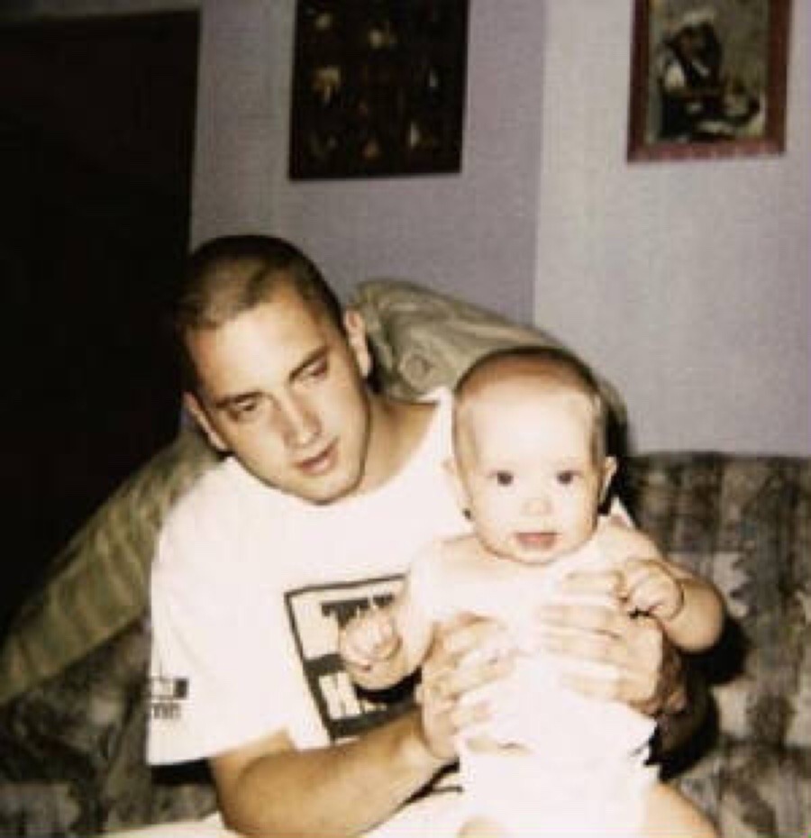 welcome-to-shadys-world:  Eminem &amp; Hailie (2/2) 