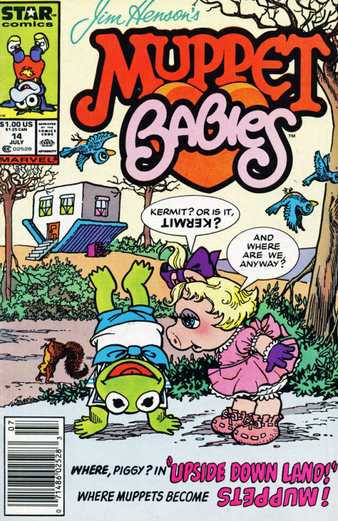 travisellisor:the cover to Muppet Babies (1985) #14 by Marie Severin