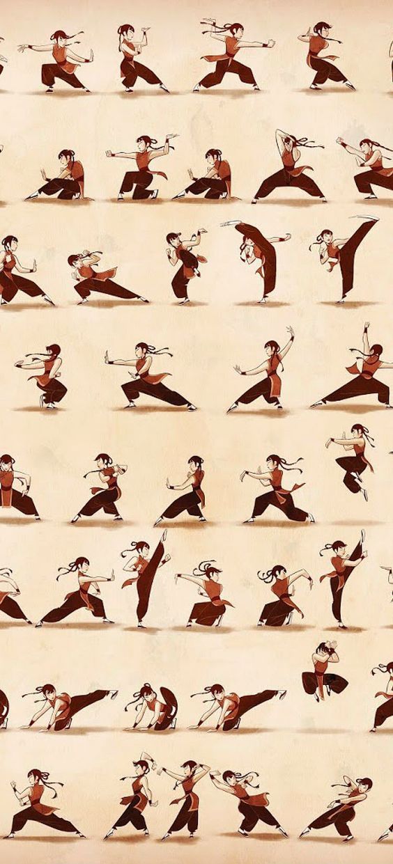 KUNG FU Art by Oscar Jimenez Vargas 