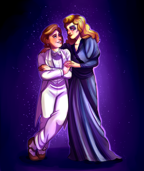 doodlingleluke: heard there was a star trek femslash week going on….and how could I resist dr