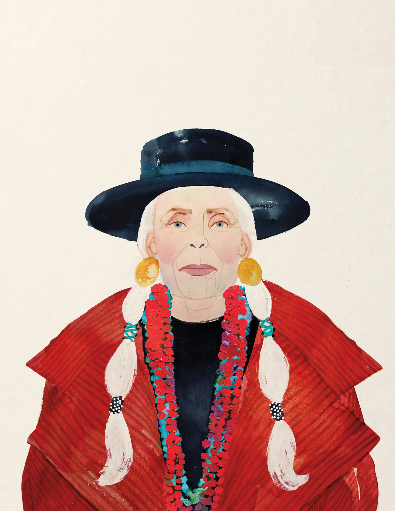 Joni Mitchell illustration by Ryan McAmis.