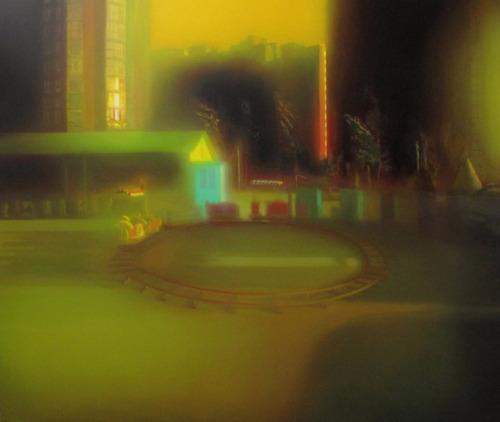 Ma Sibo aka 马思博 (Chinese, b. 1979, Tianjin, China) - 1: Gardens 04, 2011  2: Marge Of City, 2012  3: