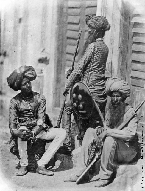 Afghan Sikhs in 1858.