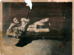 9outta10:  Rare full-frontal outtake of Burt Reynolds nude Cosmopolitan shoot. 