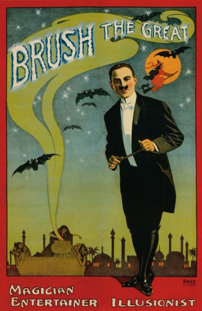 muffinworry:  boomerstarkiller67:  Vintage Magic Act Posters  I have a deep and abiding