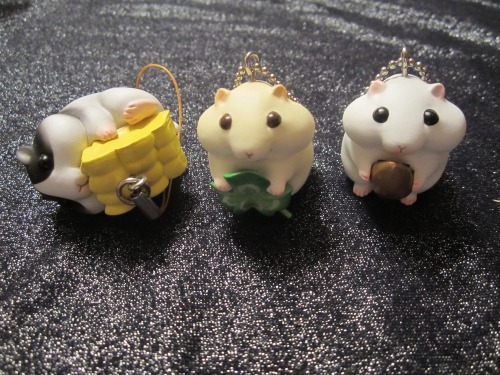 Chubby Hamster Keychains $5.00