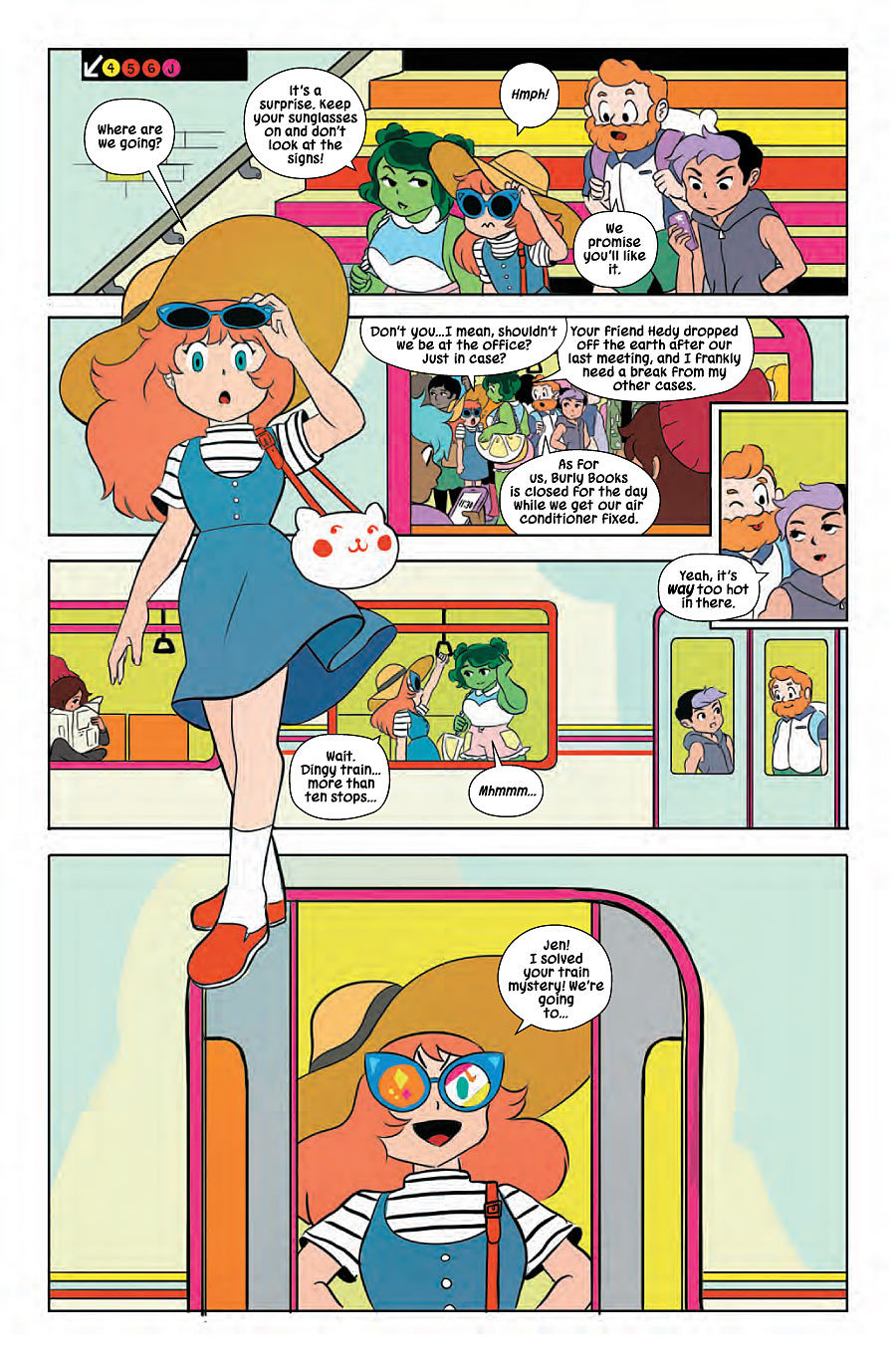 kateordie:  PATSY WALKER AKA HELLCAT #6 is out TODAY, with art by Bee and Puppycat/Fionna