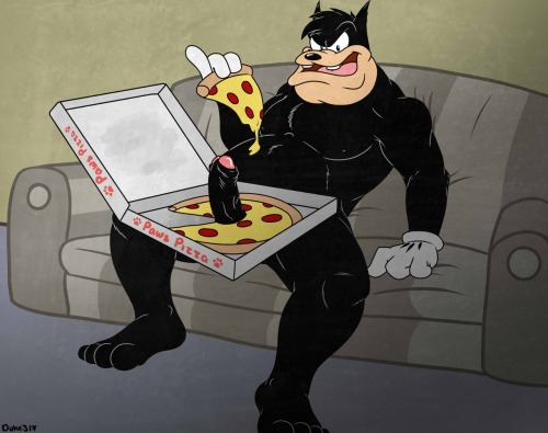 duke317: HAPPY NATIONAL PIZZA DAY!! I drew this as my part of an Art Trade with @pluvatti-revived . 