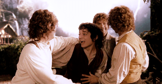 allnerds:  It never ceases to amaze me, the courage of hobbits.