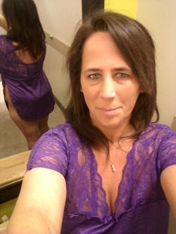 midweststag2:  Had a request from a n avid follower to see her in purple. Wish granted. Enjoy!  Damn beautiful 