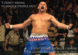 yellowgreenandblue:  A quote by Chuck Liddell