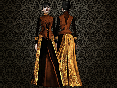 Lunenore's sims — Ts2 to Ts3 lidiqnata victorian dresses.