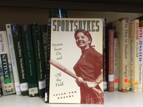 Book cover of the day from our shelves ‘Sportsdykes: Stories from On and Off the Field’ by Susan Fox