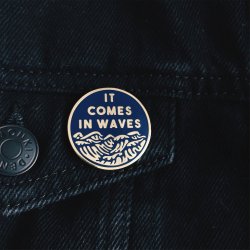 enamelpin:by Hei Ho £7  