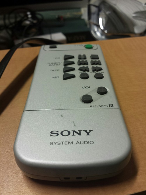 Sony HCD-SD1 Compact Disc Receiver, 1998 - Sony MCD-SD1 Minidisc Deck, 1998
