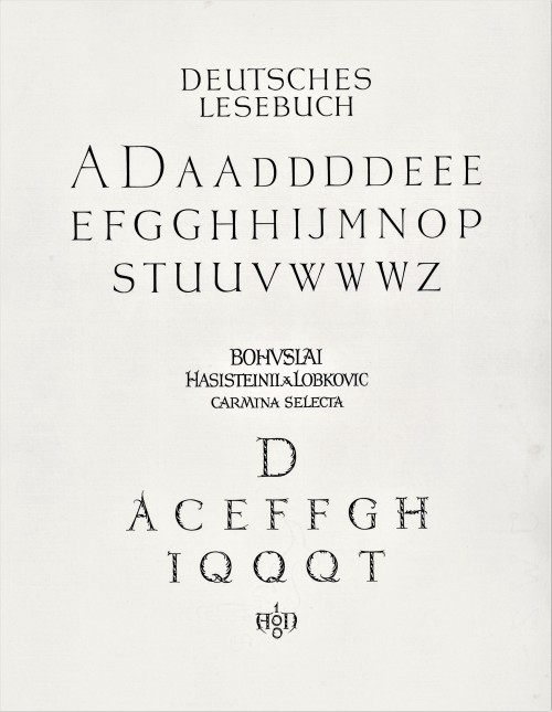 Typography TuesdayANNA SIMONS, PART 2This week we present the next ten of the twenty numbered plates