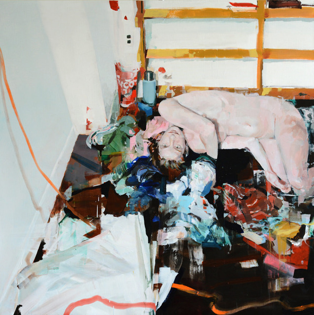 nearlya:    Alex Kanevsky Breathing Room, 2014, oil on linen 