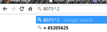 So Google does math for you??