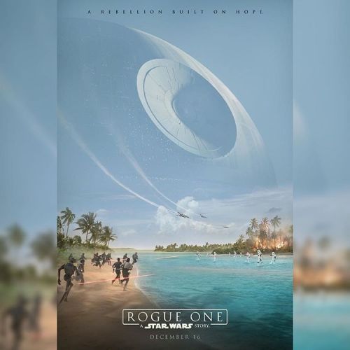 The poster!#rogueone #rogueoneastarwarsstory #swce