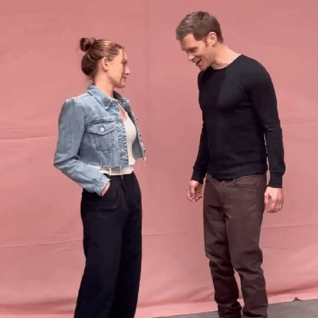 Danielle Rose Russel And Joseph Morgan In March 25th, 2023 Dream It Con Paris, France
