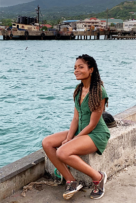 dianarigg:Naomie Harris in Grenada via her instagram
