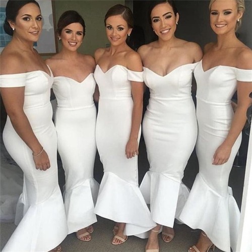 babyonlinedresses: New In Hi-Lo Bridesmaid Dress❤️ item code: BA9632 #bridesmaids #bridesmaiddress #