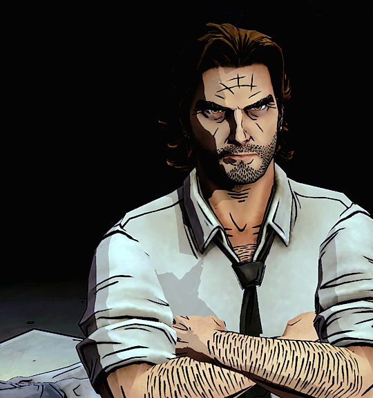 leviathanschild:  Bigby isn’t very fond of Crane. Apparently. 