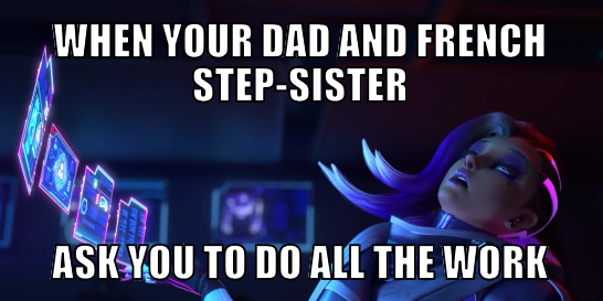 lordofw0lves:  I’m trying to make this a thing. Reblog and like to spread the Sombra-ism.
