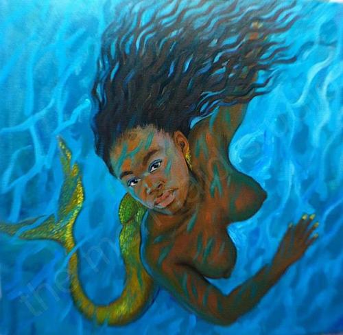 mermaidenmystic:~ Nestor Madalengoitia, artist, born in Peru, now living in New York, USA