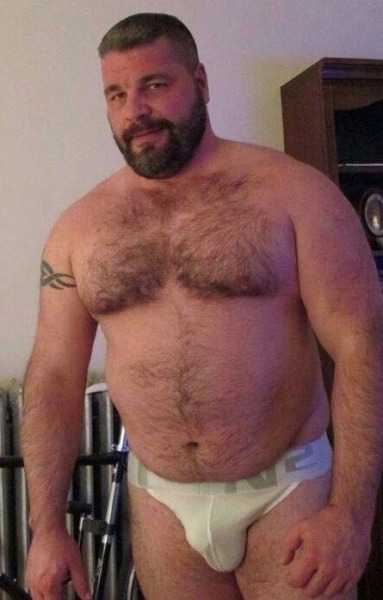 hairy-muc-bear:2021.01.13White Briefs Wednesday&rsquo;s BILFS Absolute Bull Edition