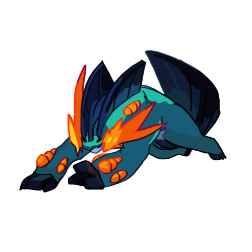 bluetenantsmith:  mega swampert is my favorite I love it 