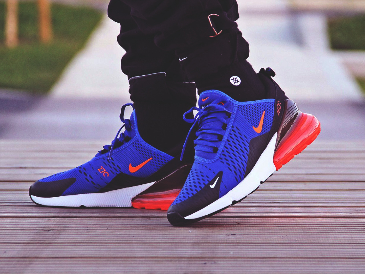 air max 270 racer blue