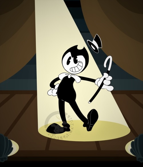 twodollartoony:I titled this file “Bendy Show”. What’s he showing? Off. 