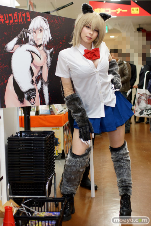 cosplaygirl:「キリングバイツ 第3巻」 発売イベントで「ユリコタイガー」さんと「神崎りのあ」さんがコスプレ姿で登場！ | moeyo.com