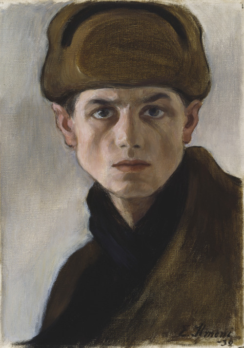 Omakuva = Self-PortraitEinar Ilmoni (Finnish; 1880–1946)1932Oil on canvasAteneum, Helsinki, Finland