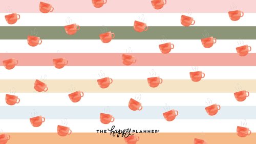 All of these wallpapers were made by Happy Planner! Go check them out!