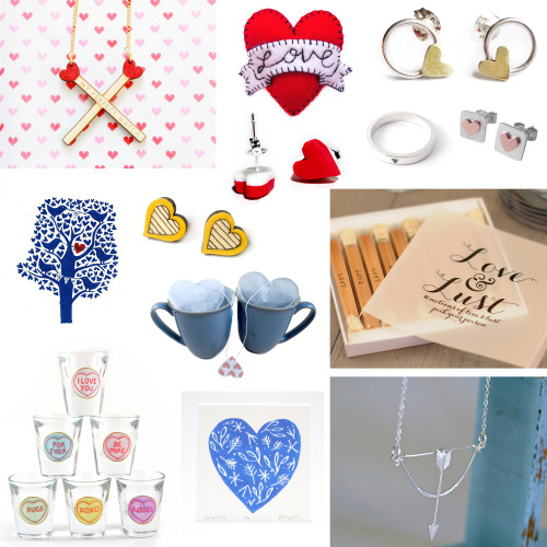 We’ve scoured Folksy for the best Valentine presents for him and for her, because it’s n