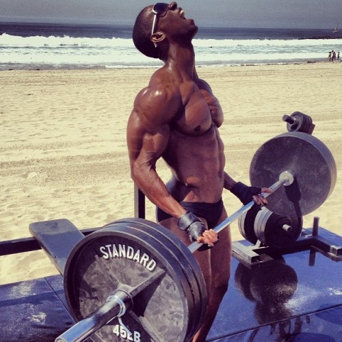 malecelebunderwear:Turns out Max from the Season 2 Pit Crew is quite a well known bodybuilder!