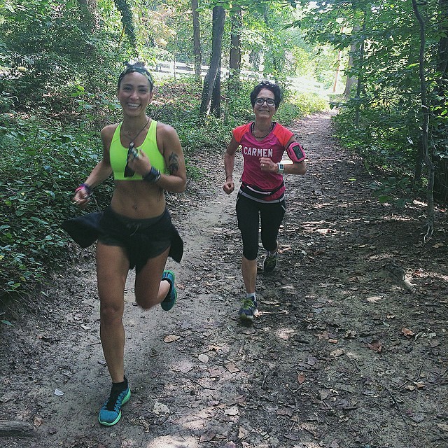 Birthday miles with my number one. Thanks for giving me LIFE & being super duper fly. This lady didn’t own one pair of sneakers until her 50s & today she took me on her favorite trail run. Reinvention is real. Own the pen to the story you’re writing.