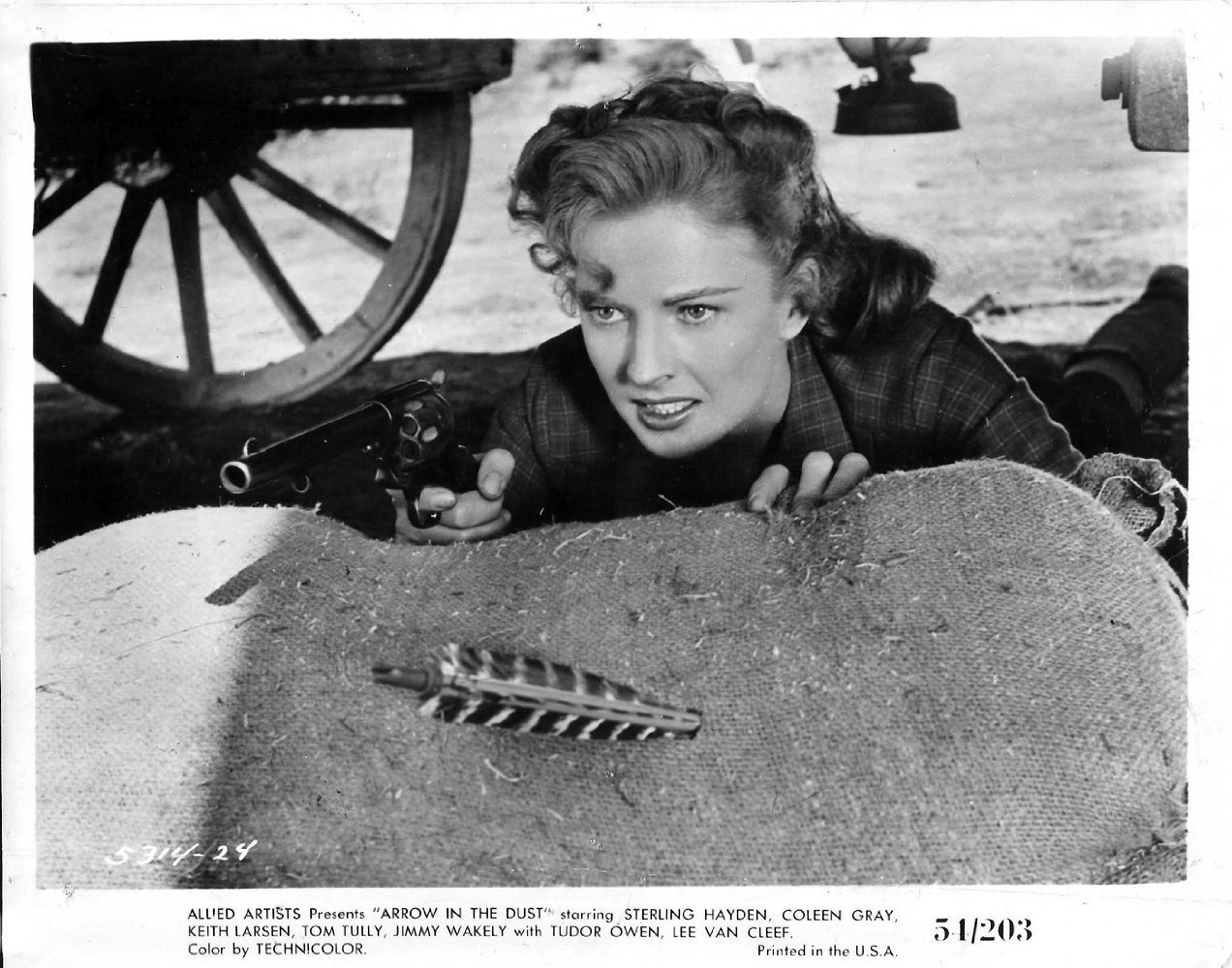 povertyrowhollywood:
“Coleen Gray, Arrow in the Dust (1954)
”