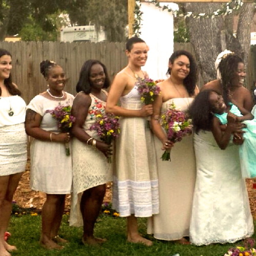 I can’t wait to see the professional photos/documentary. This was the most beautiful wedding I’ve ever seen. So much heart went into it.  At the the end of the night the bride’s dress was covered in wine and dirt.