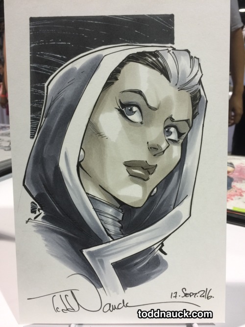 toddnauck:  Long Beach Comic Con 2016 Commissions 
