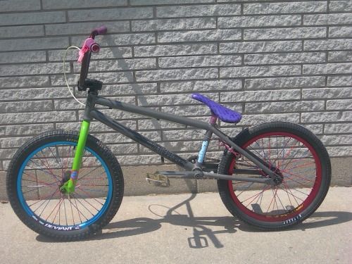 planetbmx:  Great looking custom bike! “Looks like” Wethepeople frame Premium whiskey bars Odyssey r