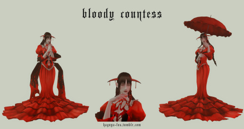 ✟bloodstained✟bloody countess✟ mesh be from bloodstained✟ hq  compatible✟ custom thumbnail✟ ple