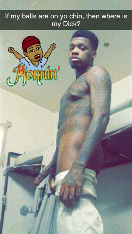 rebelnellz:Today gonna be a good dayI would love to be his cell mate….