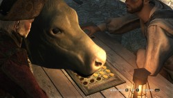 big-boss-official: koobaxion: in Assassins Creed 4 cows can walk in front of the camera while you’re in the middle of a board game, making it unplayable. whoa… just like in real life 