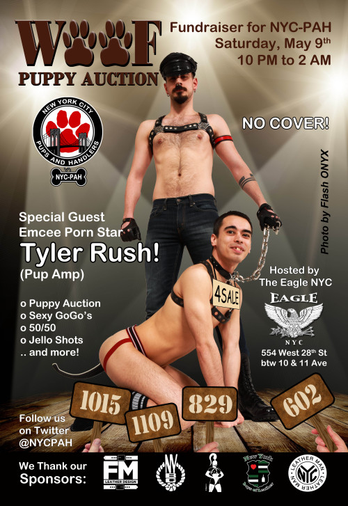 Come join NYC-PAH for our first official bar event and fundraiser!Guest Emcee: Amp Somers- Puppy Auc