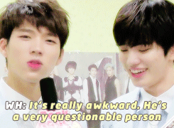 eteru:  Q: which members are the most awkward together when left alone in the dorms? 