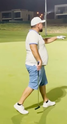 vavavoommmsblog:fatass on the golf course… i think ur gonna need a bigger shirt 😭 